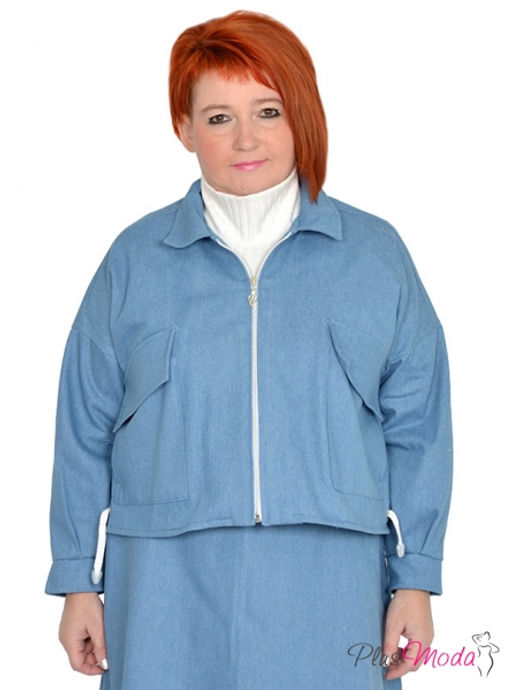 Жакет Модель №1133 размеры 44-84 - Plusmoda фото 8