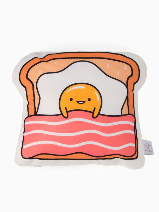 Подушка декоративная детская «Этель» Funny breakfast, 29×30 см, велюр