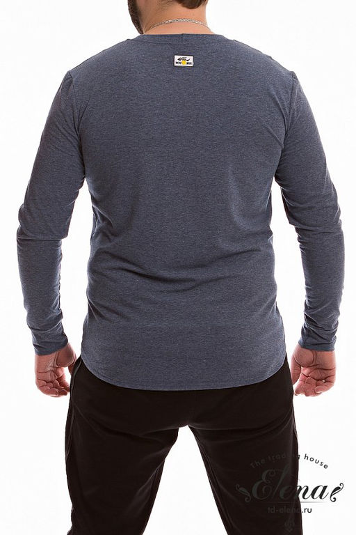 Лонгслив М12114а Индиго - Елена фото 5