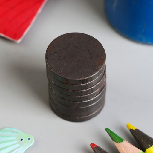 Цена за 70 шт. Магнит технический (магнитит на обе стороны), 20×3 мм