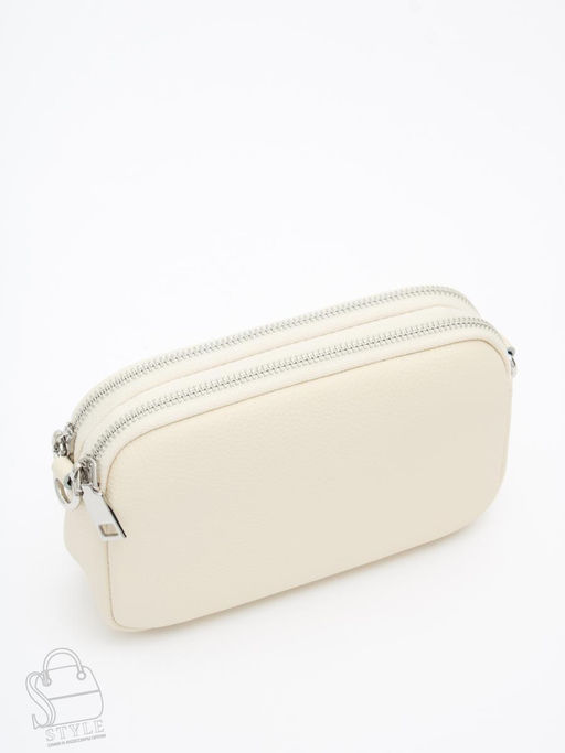 Сумка женская кожаная 6016PE off white Polina&Eiterou  в Новосибирске