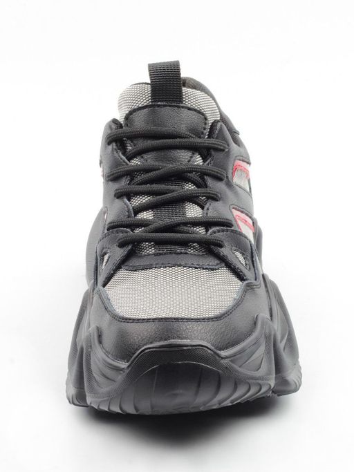 05-DHJ03-1 BLACK Кроссовки женские (нат.кожа, нат.замша, текстиль) - Фабричный китай фото 10