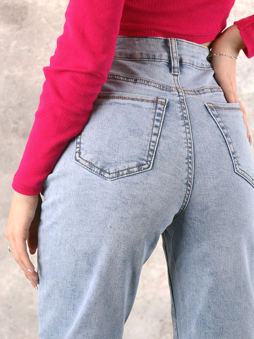 Джинсы женские МОМ D328 Уценка