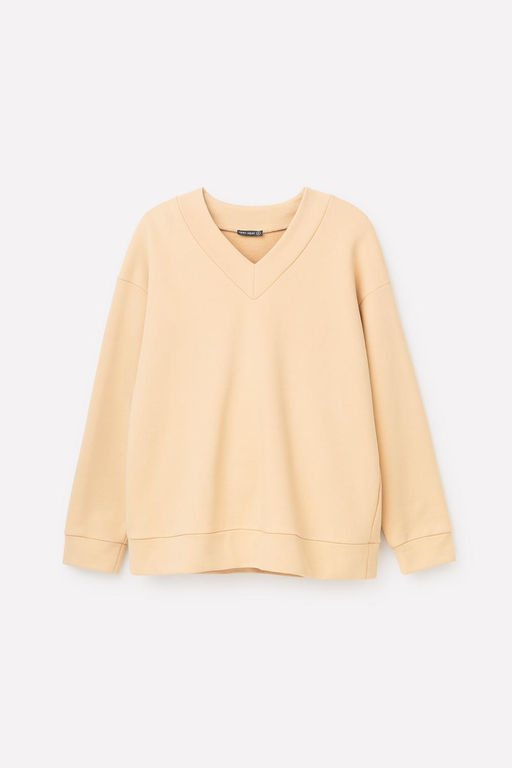 Е 30037/миндальный джемпер жен - Very neat фото 5