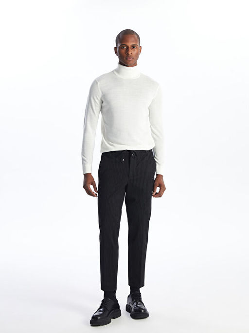 Bal?k?? Yaka Uzun Kollu Erkek Triko Kazak - Waikiki фото 3