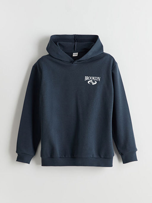 Kap??onlu Erkek ?ocuk Sweatshirt