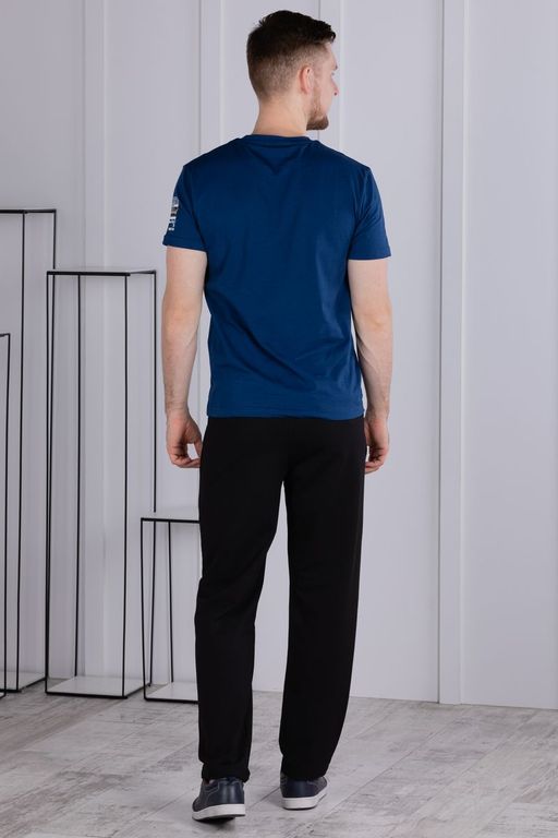 брюки спортивные 
 3.MM002A-чёрный - Iron man фото 5