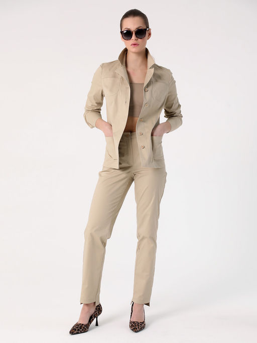 25219 Жакет бежевый