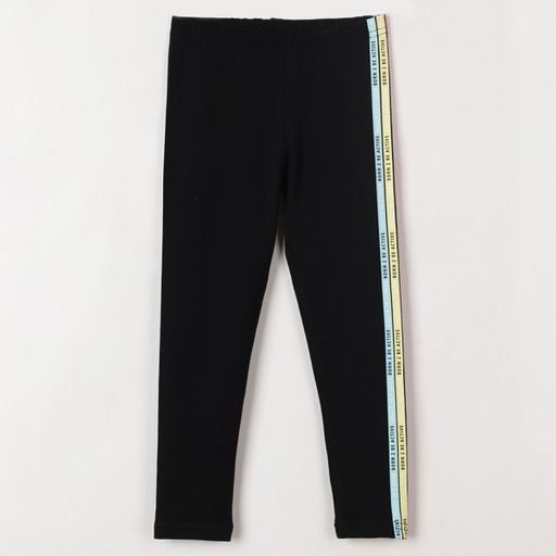 CRB wear/CSKG 70010-22-262 Брюки модель лосины для девочки, черный/Ex.Cherubino