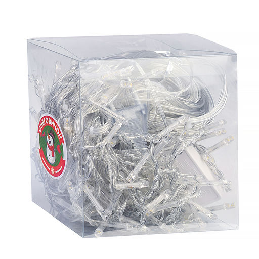 Электрогирлянда "Дождь" 6*0,7м, 192 лампы, синий