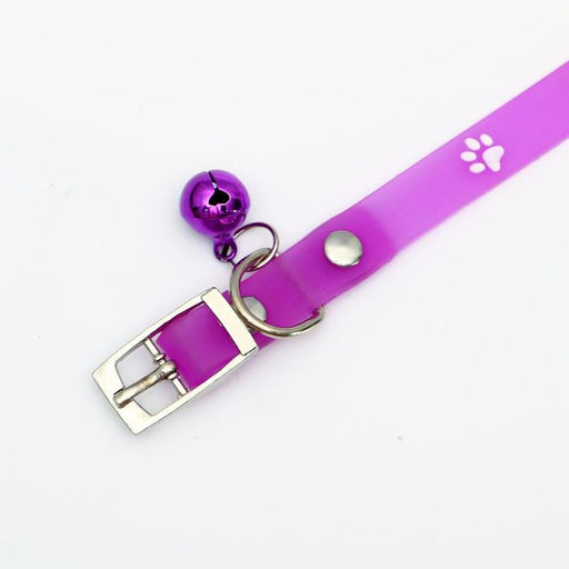 Ошейник из морозостойкого мягкого пластика Лапки, 28, 5 х 1 см, микс цветов - Пижон фото 3