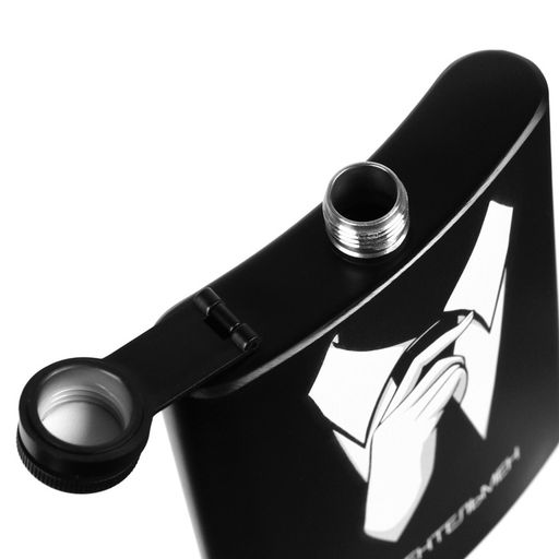 Фляжка Джентельмен, нержавеющая сталь, 240 мл, 8 oz