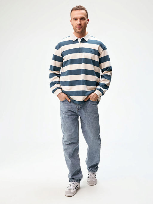 Сорочка-поло верхняя муж. Adam полоска - Concept club фото 6