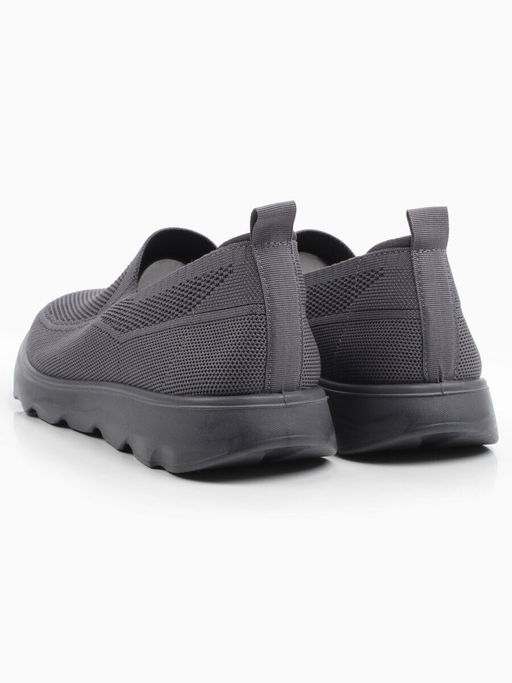 05-TEX-D03-08 GREY Полуботинки спортивные летние мужские (текстиль)