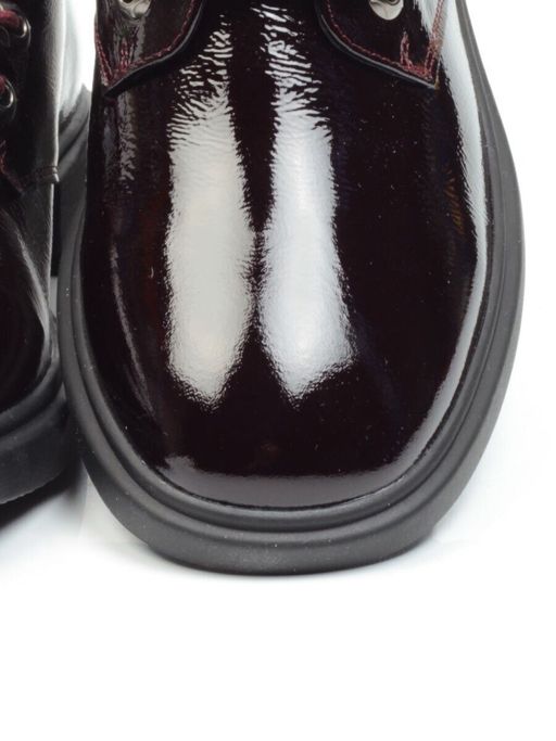 DCO36-2 WINE Полуботинки женские (натуральная кожа) - No name фото 15