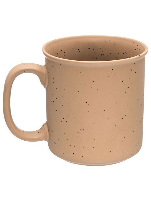 Кружка 550 мл 14*10*11см Улыбайся, бежевая, фарфор - Elan gallery фото 10