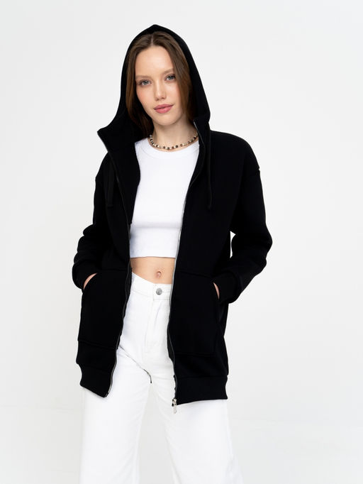 Толстовка жен.арт.1025-2,черная - Binita фото 4
