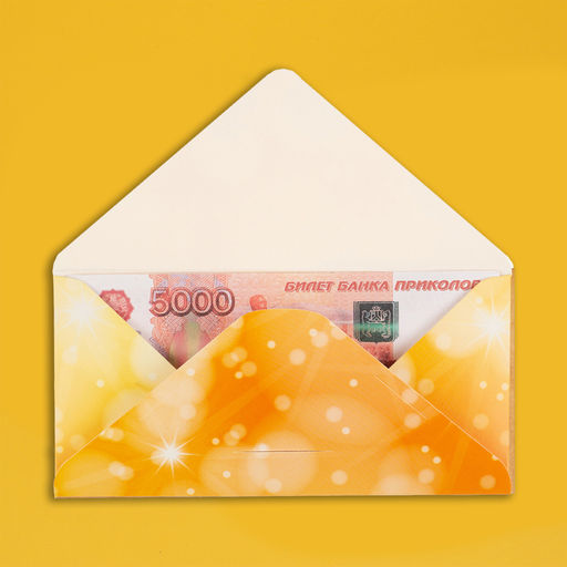 Конверт для денег с деревянным элементом С Днём Рождения! воздушные шары, 16х8 см - Simaland фото 4