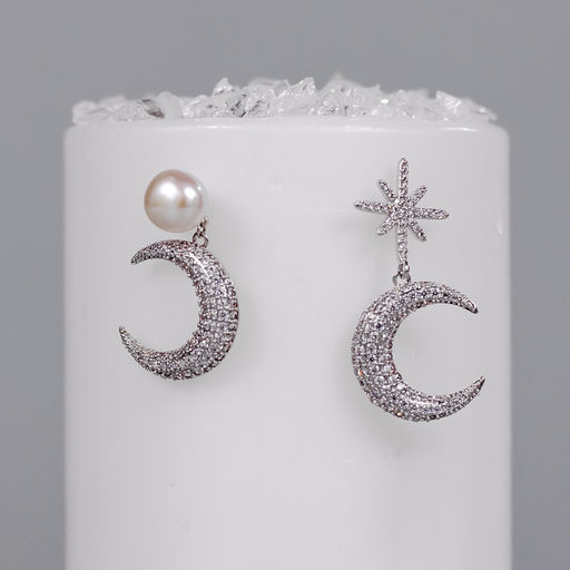 Серьги Арт. 3-3518-W - MyGemma фото 3