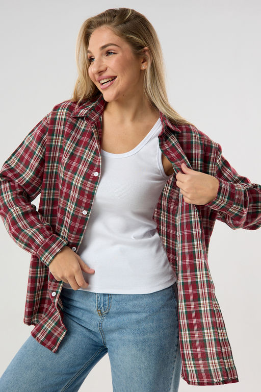 Майка базовая в рубчик белая