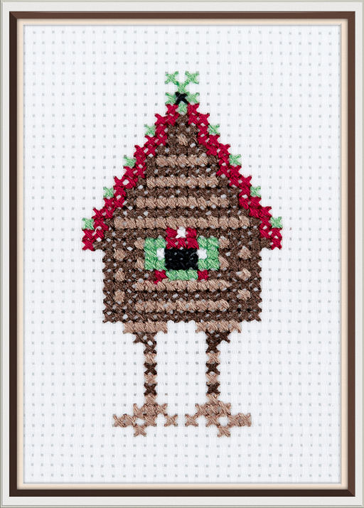 Klart набор для вышивания 12-061 Избушка 7.5 х 11 см