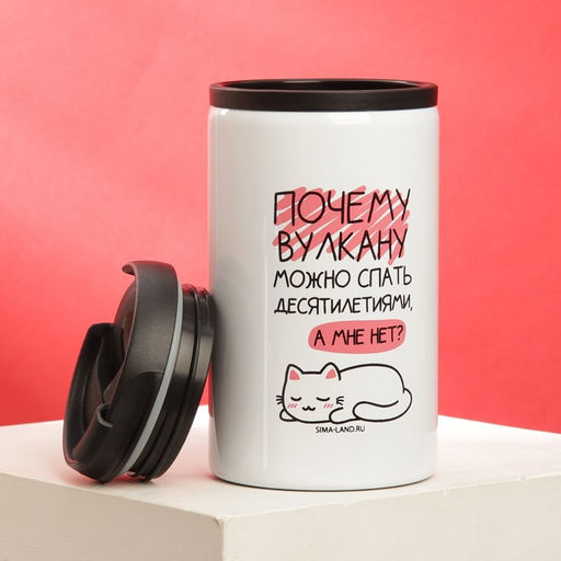 Термокружка «Спать десятилетиями», 300 мл