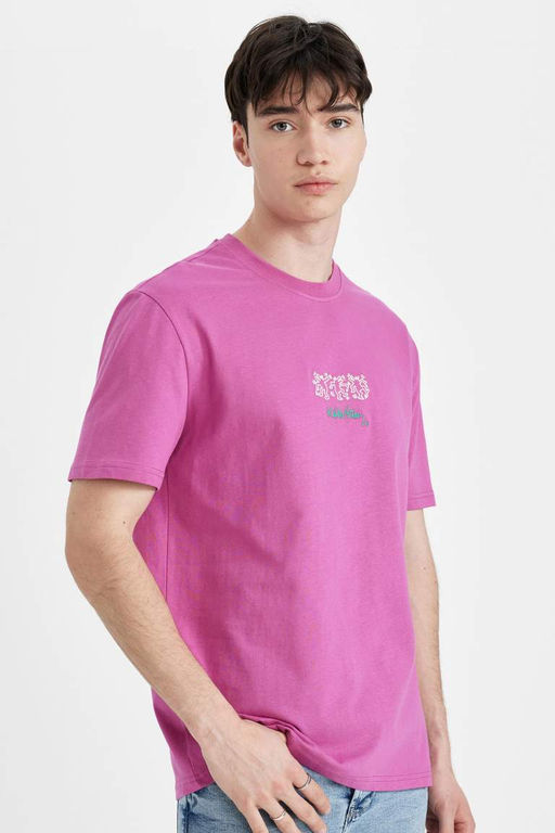 Keith Haring Regular Fit Bisiklet Yaka K?sa Kollu Tisort - Defacto фото 2
