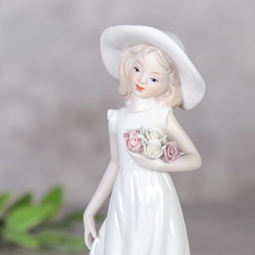 Статуэтка Девушка с цветами / HP3213 /уп 60/ - Галеонтрейд фото 10