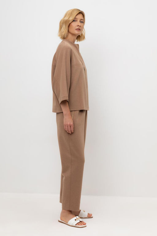 ЕВТ 4134/охра коричневая брюки жен