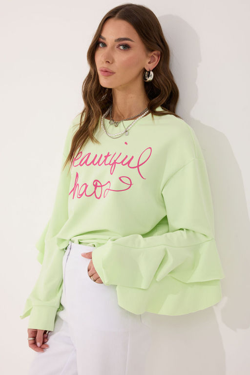 Джемпер LYUSHe 4061 салатовый фото 3