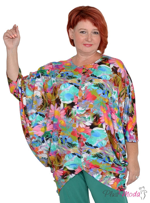 Туника Модель №1283 размеры 44-84 - Plusmoda фото 5