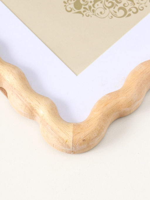 Фоторамка дерево 10х15 см с паспарту "Волна" 23,5х18,2х2 см