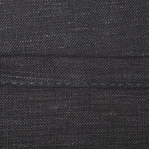 Шторы для кухни с завязками «Этель» Linen collection grey,145×180 см - 2 шт.,100% лён