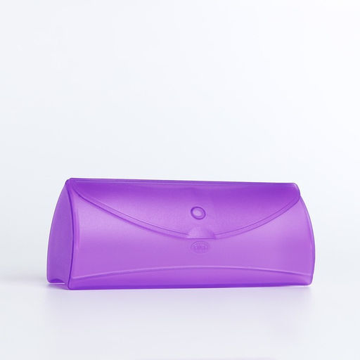 Цена за 3 шт. Футляр для очков на застёжке, длина 15.4 см, МИКС