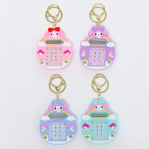 Головоломка-лабиринт Зайка с калькулятором, на брелоке, цвета МИКС - Simaland фото 2