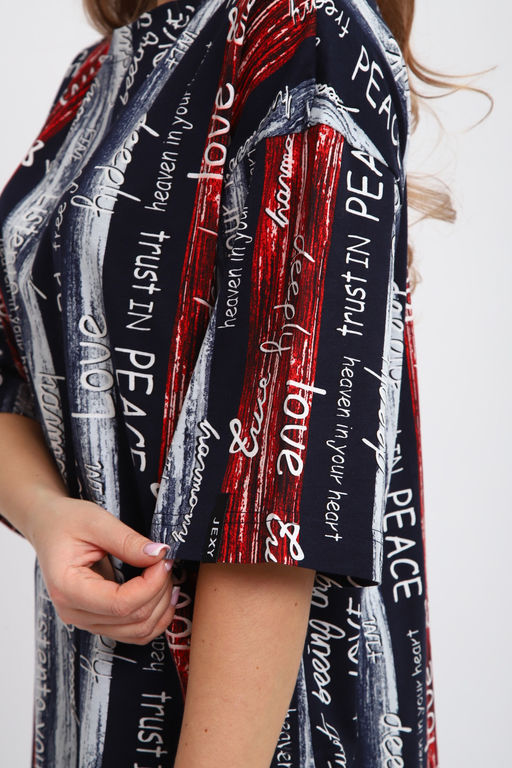 Платье-туника на клепках ТПК-01