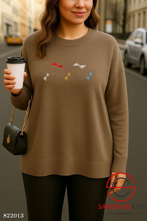 Кофта женская с рисунком