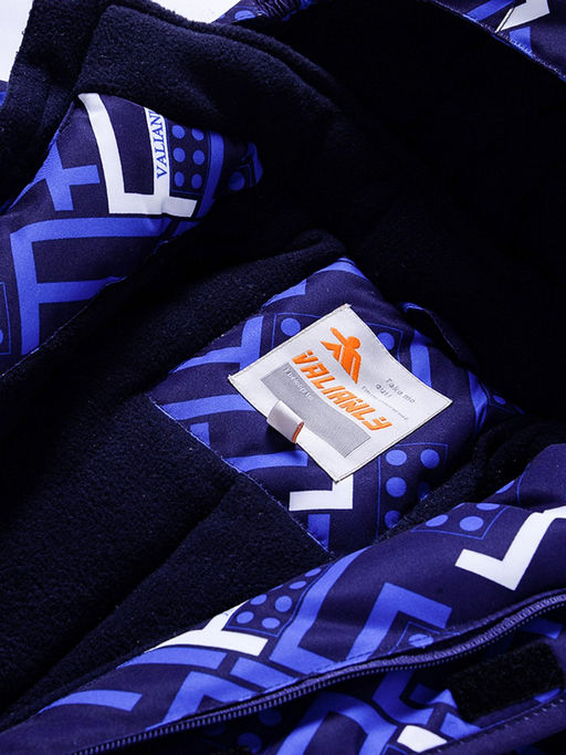 Комбинезон Valianly детский для мальчика синего цвета 9211S  фото 5