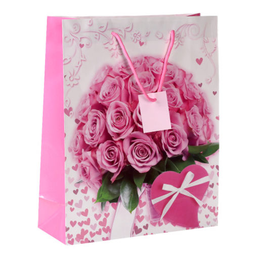 Цена за 12 шт. Пакет подарочный 26x32x10 / 17013-M /уп 12/720/ микс - ГалеонТрейд фото 4