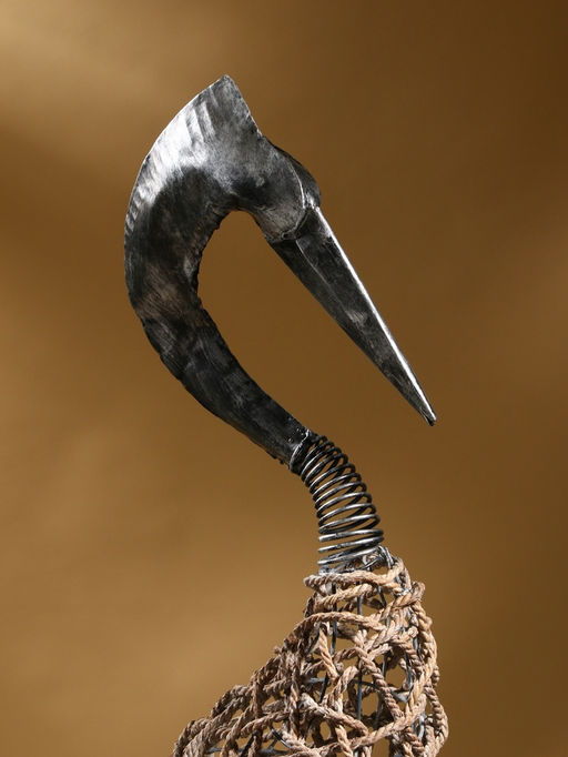 Сувенир плетёный «Цапля», 30×18×150 см