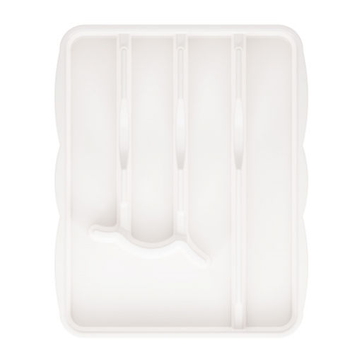 Цена за 2 шт. Лоток для столовых приборов (белый) М8516