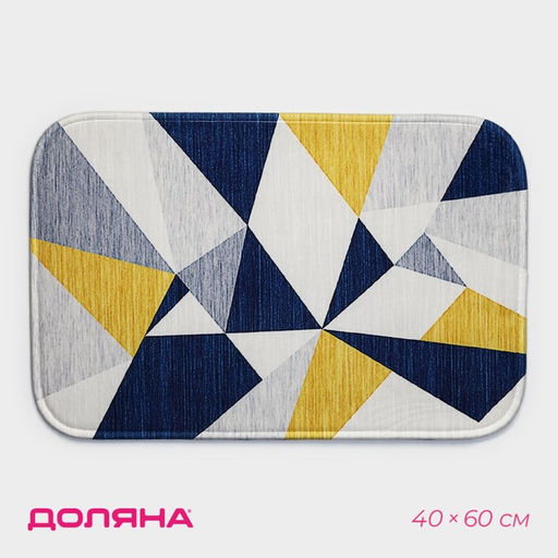 Коврик для ванной и тулета Доляна Розмари, 40?60 см