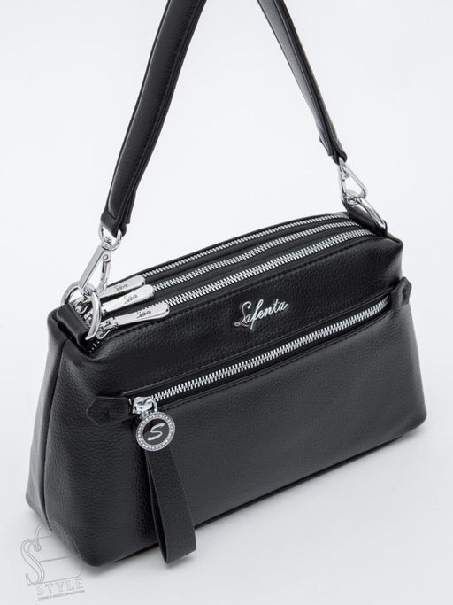 Сумка женская 2219-2S black Velina Fabbaino-Safenta в Новосибирске