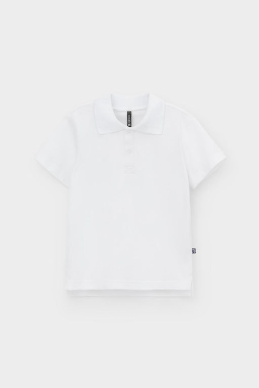 КР 302630/белый к566 джемпер-поло для мал - Crockid фото 2