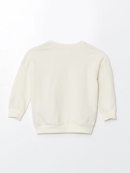 Bisiklet Yaka Uzun Kollu Bask?l? Erkek Bebek Sweatshirt - Waikiki фото 2