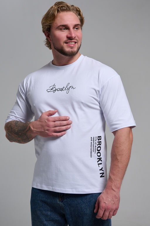 8570 футболка оверсайз мужская