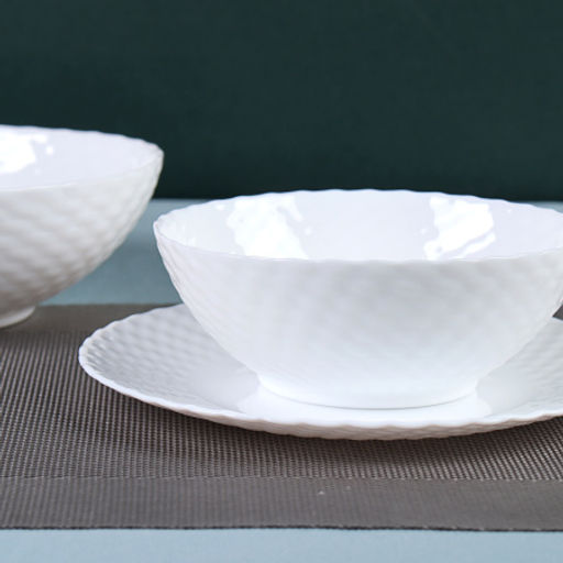 Столовый набор 13 предметов белый фактурный / WV13AT/75685 (WHITE) /уп 4/ С / - Галеонтрейд фото 10