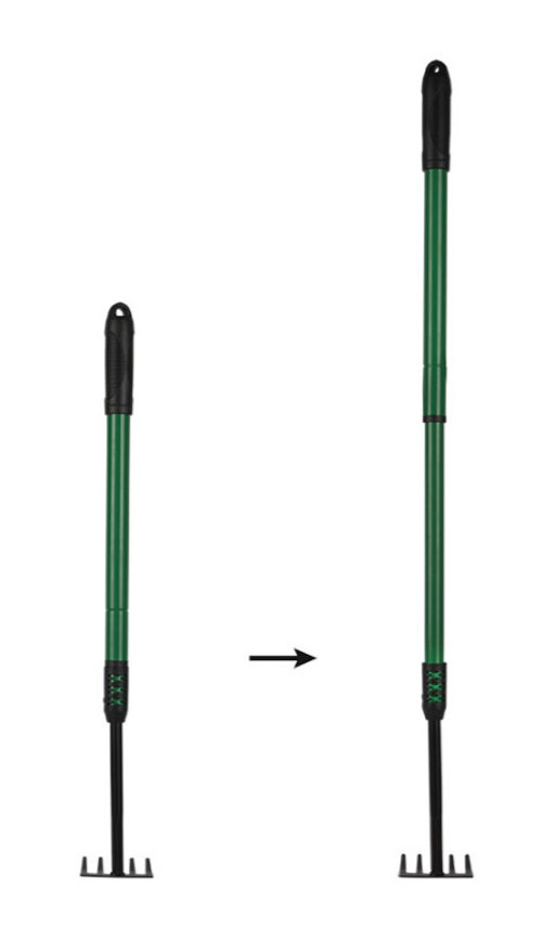 Грабельки 5-ти зубые с телескопической ручкой СТА101 С 333759