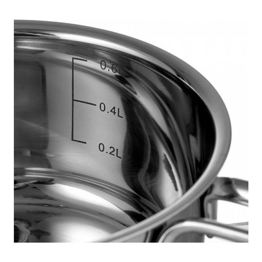 Ковш с крышкой Walmer Glasgow, 0.8 л, цвет хром фото 5