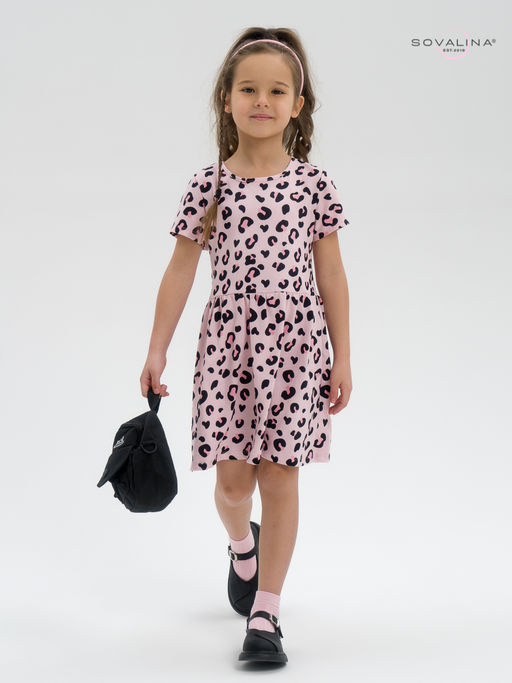 Платье Лето нежный леопард - Sovalina фото 13